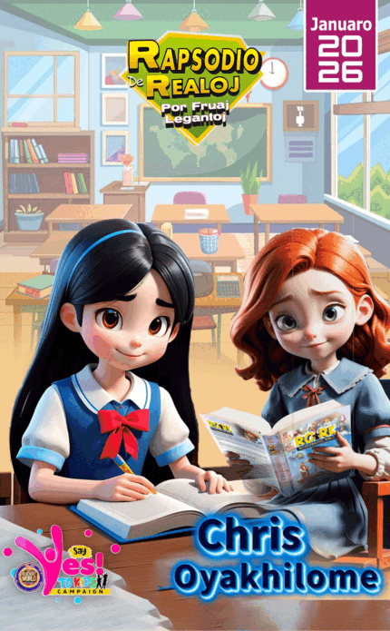 RAPSODIO DE REALECOJ POR FRUAJ LEGANTOJ – ESPERANTO - JANUARO 2026