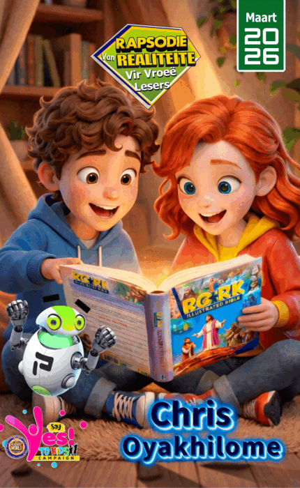 RAPSODIE VAN REALITEITE VIR VROEË LESERS – AFRIKAANS - MAART 2026