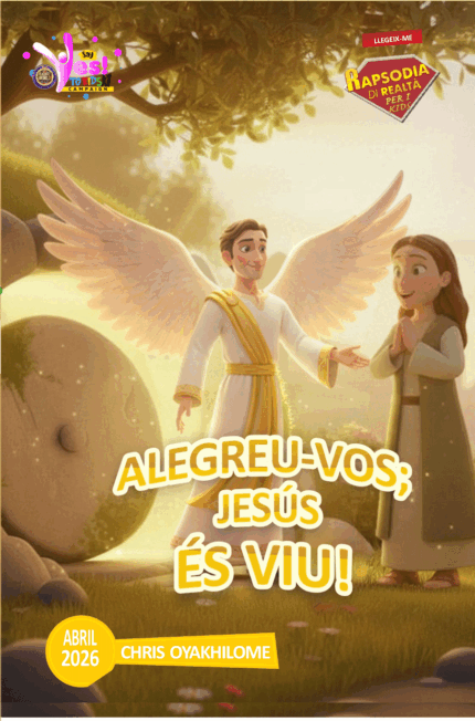 RORK - ALEGREU-VOS; JESÚS ÉS VIU! - CATALAN - ABRIL 2026