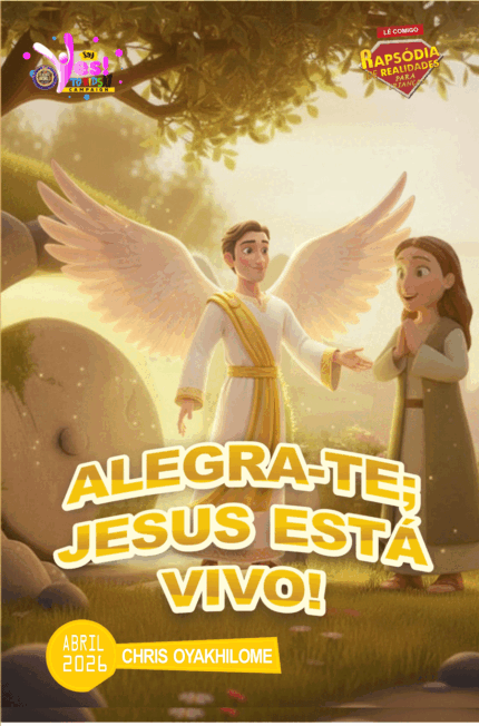 RORK - ALEGRA-TE; JESUS ESTÁ VIVO! – PORTUGUESE - ABRIL 2026